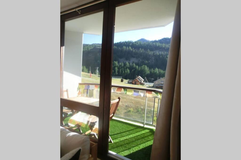 Appartement Studio Front De Neige, Acces Direct Aux Pistes イゾラ 2000 エクステリア 写真