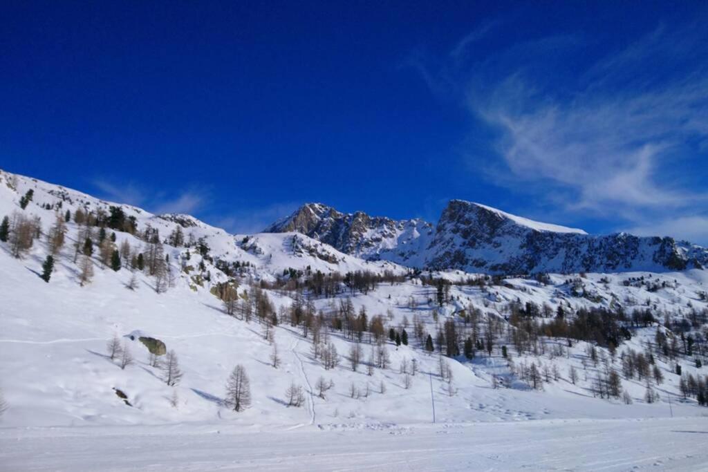 Appartement Studio Front De Neige, Acces Direct Aux Pistes イゾラ 2000 エクステリア 写真